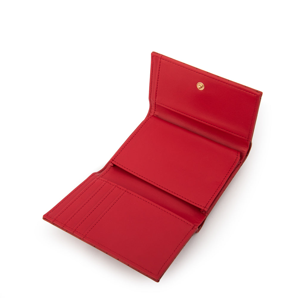 BILLETERA CHICA LUPITA ROJO