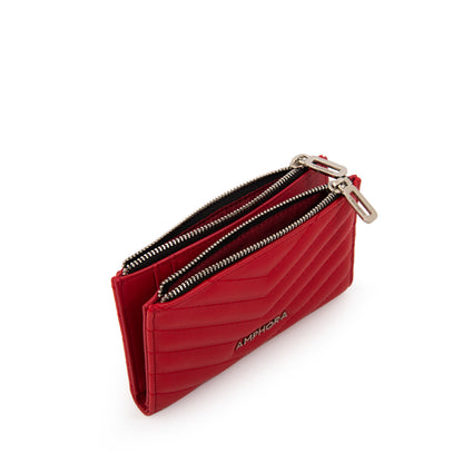 BILLETERA MEDIANA MARINA ROJO