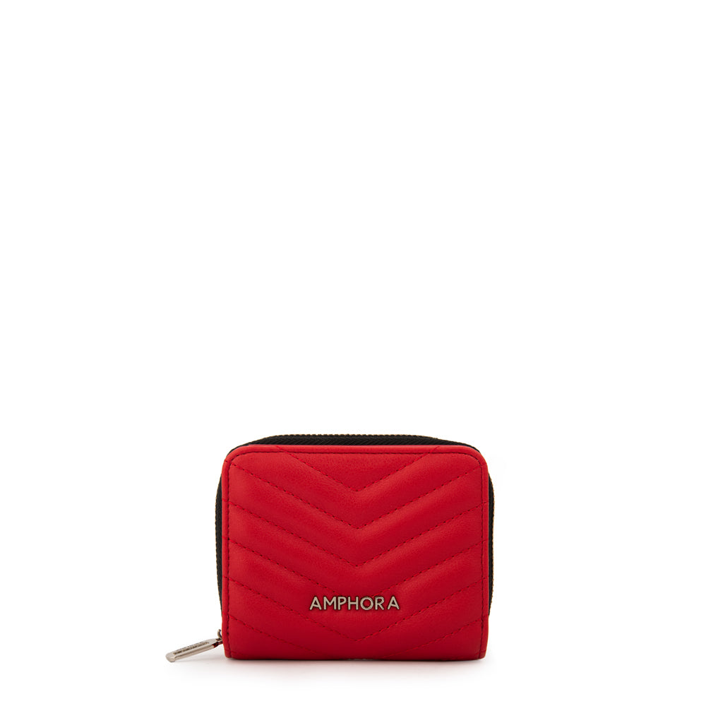 BILLETERA CHICA MARINA ROJO