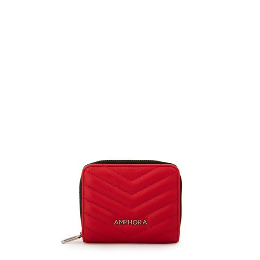 BILLETERA CHICA MARINA ROJO