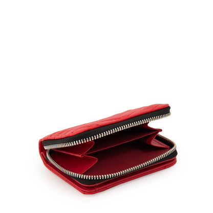 BILLETERA CHICA MARINA ROJO