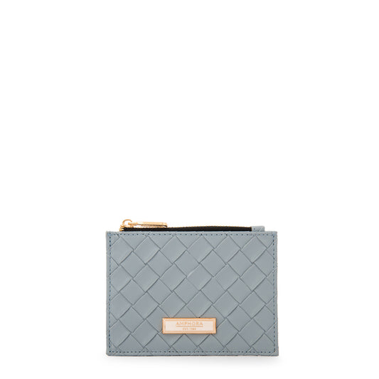 MONEDERO CON TARJETERO PAXI CELESTE