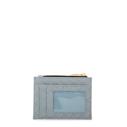 MONEDERO CON TARJETERO PAXI CELESTE