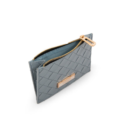 MONEDERO CON TARJETERO PAXI CELESTE