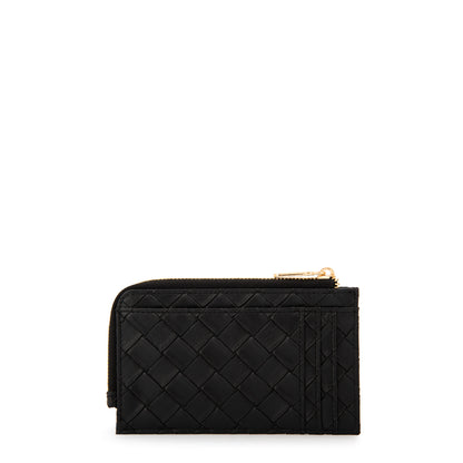 MONEDERO CON TARJETERO PAXI NEGRO