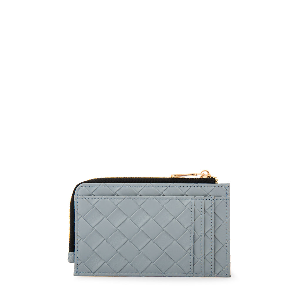 MONEDERO CON TARJETERO PAXI CELESTE