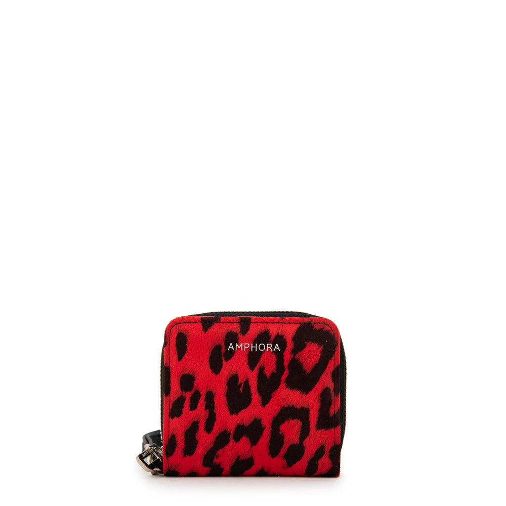 BILLETERA CHICA SILVESTRA ROJO