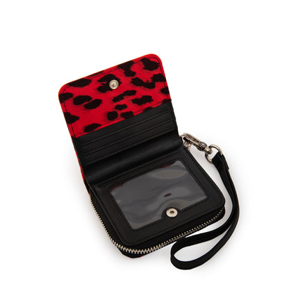 BILLETERA CHICA SILVESTRA ROJO