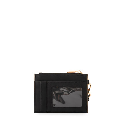 MONEDERO CON TARJETERO LULLABY NEGRO