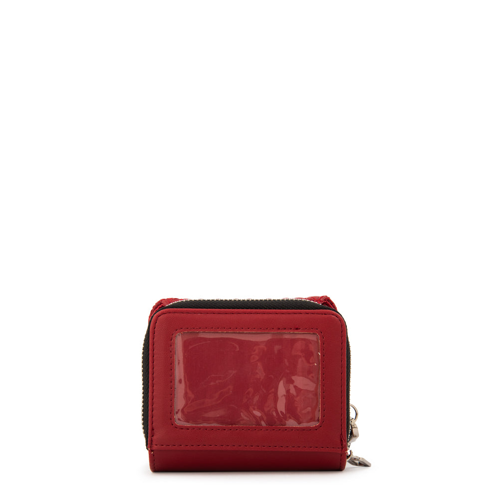 BILLETERA CHICA MIRYAM ROJO