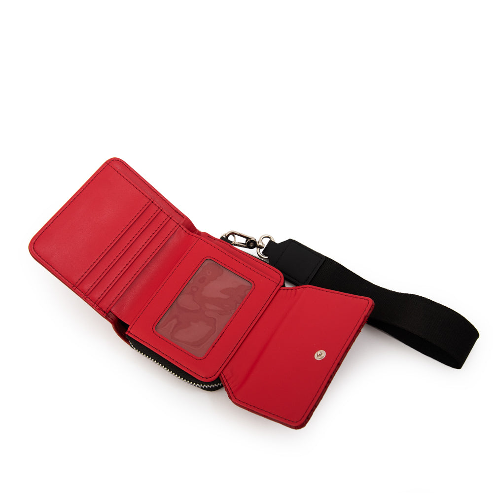 BILLETERA CHICA MIRYAM ROJO