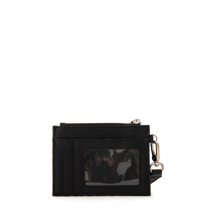 MONEDERO CON TARJETERO MIRYAM NEGRO