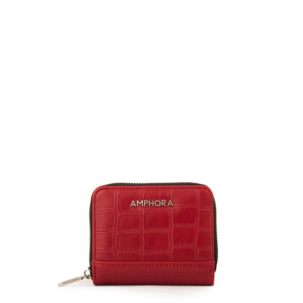 BILLETERA CHICA CUAL ROJO