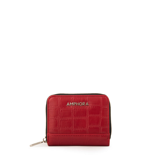 BILLETERA CHICA CUAL ROJO