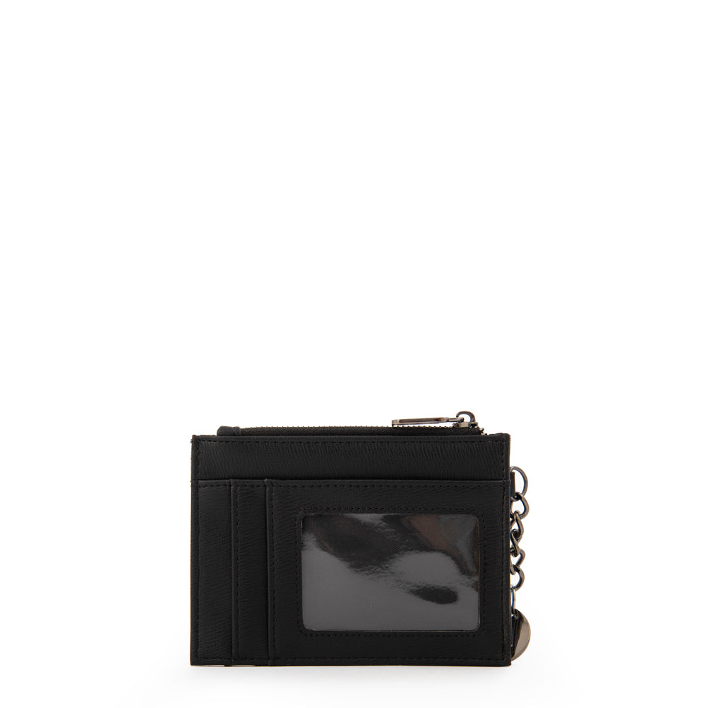 MONEDERO CON TARJETERO DILIAN NEGRO