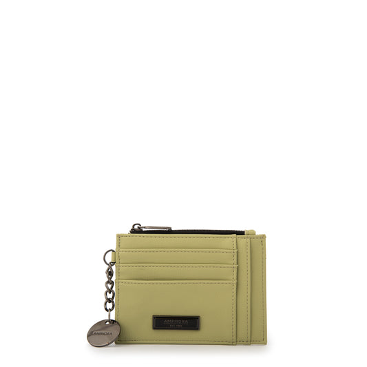 MONEDERO CON TARJETERO DILIAN VERDE