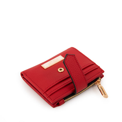 BILLETERA CHICA LILIANA ROJO