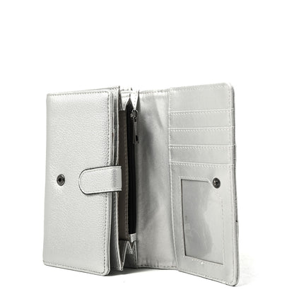 BILLETERA ANEU PLATEADO