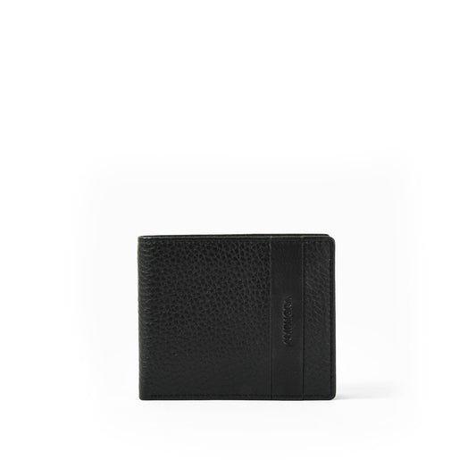 BILLETERA CUERO CON ALETA HERNAN NEGRO