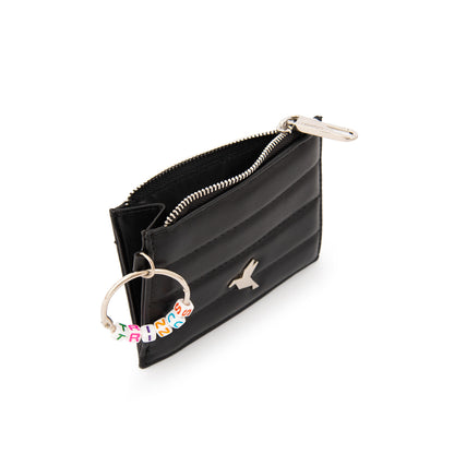 TARJETERO CON MONEDERO GALADRI NEGRO