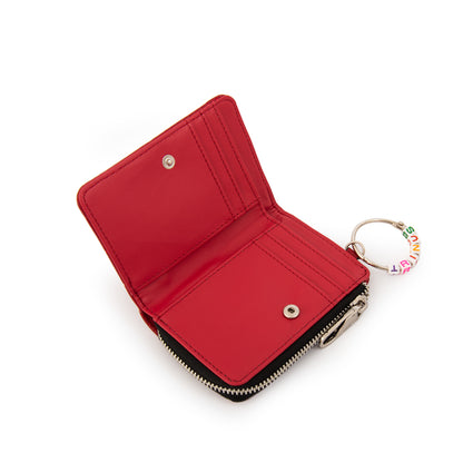 BILLETERA MEDIANA GALADRI ROJO