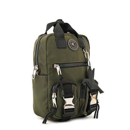 PATSY MOCHILA VERDE MILITAR