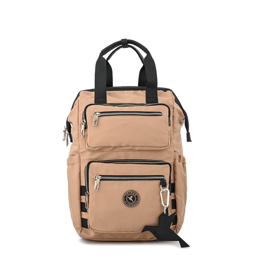 MOCHILA PORTA NOTEBOOK ALMA BEIGE