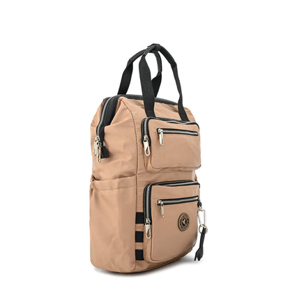 MOCHILA PORTA NOTEBOOK ALMA BEIGE