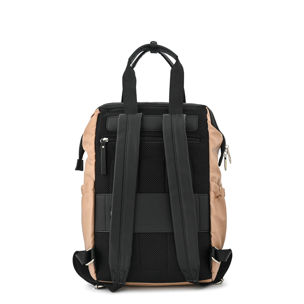 MOCHILA PORTA NOTEBOOK ALMA BEIGE