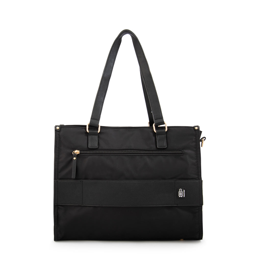 CARTERA PORTA NOTEBOOK 13" FIORELA NEGRO LISO