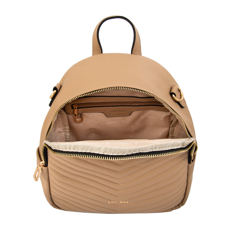 MOCHILA FILOMENA BEIGE