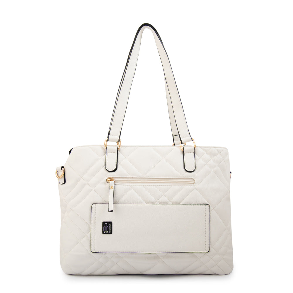 CARTERA PORTA NOTEBOOK 13" ANISA BLANCO