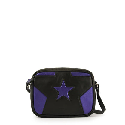 BANDOLERA CUERO ETOILES MIX COLORES