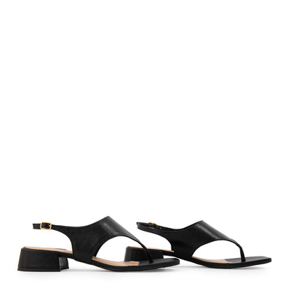 SANDALIA AMALFI NEGRO