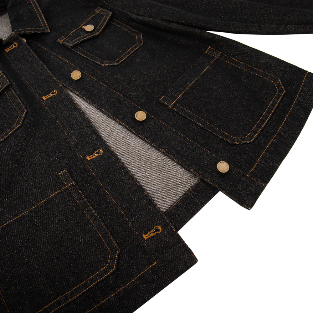 CHAQUETA JEAN JANIS NEGRO