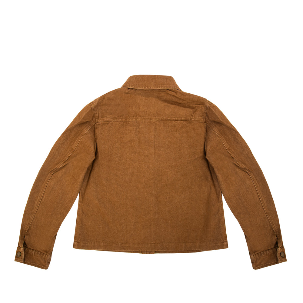 CHAQUETA JEAN JANIS MARRÓN