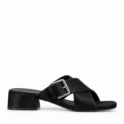 SANDALIA MULE MARIA NEGRO