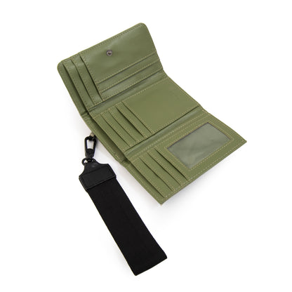 BILLETERA PASCALE VERDE OSCURO