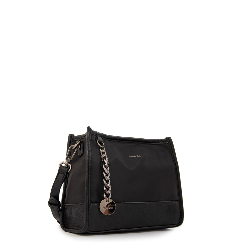 BANDOLERA PATRICIA NYLON NEGRO