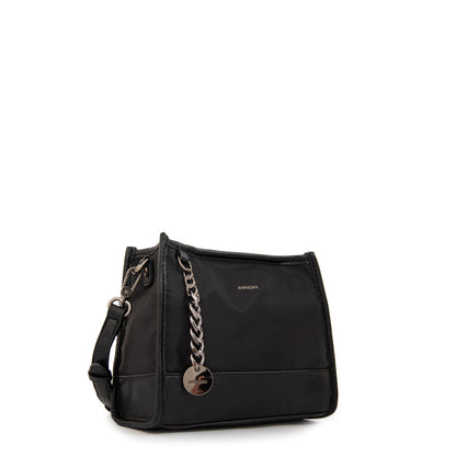 BANDOLERA PATRICIA NYLON NEGRO