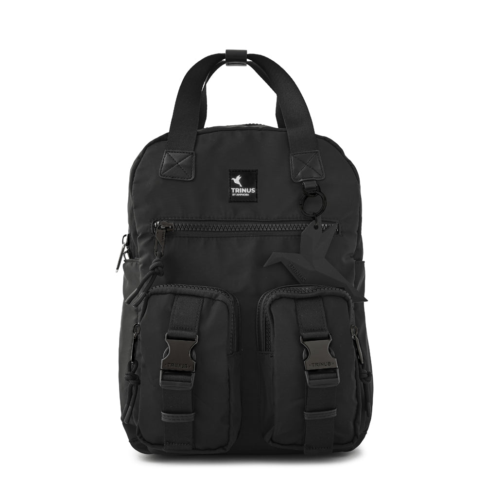 MOCHILA PORTA NOTEBOOK 13" PATSY NEGRO