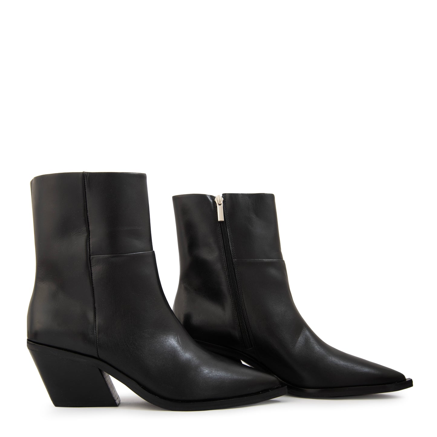 BOTA CAÑA BAJA PAULA NEGRO
