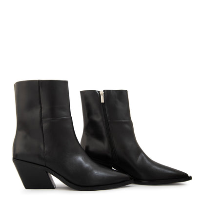 BOTA CAÑA BAJA PAULA NEGRO