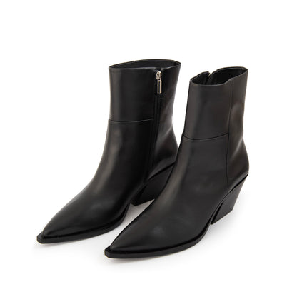 BOTA CAÑA BAJA PAULA NEGRO