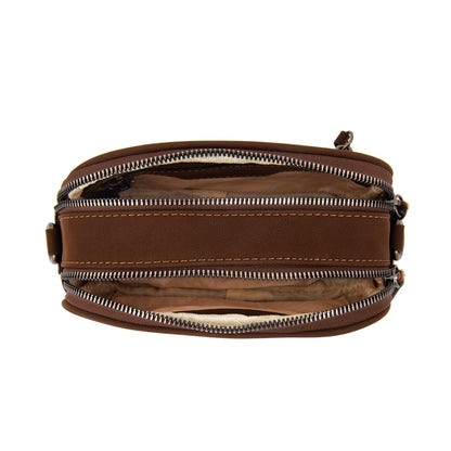 BANDOLERA PRICILA MARRÓN