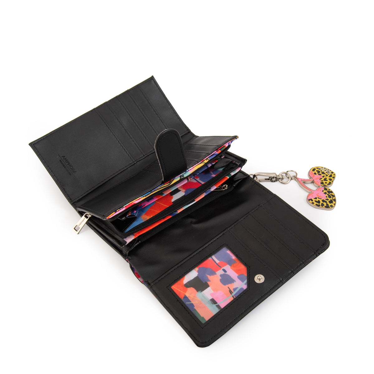 BILLETERA PRISMA NEGRO
