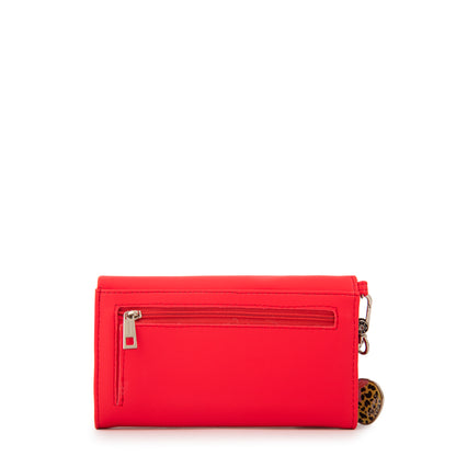BILLETERA PRISMA ROJO