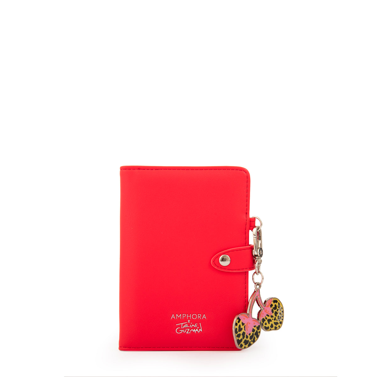 PORTAPASAPORTE PRISMA ROJO