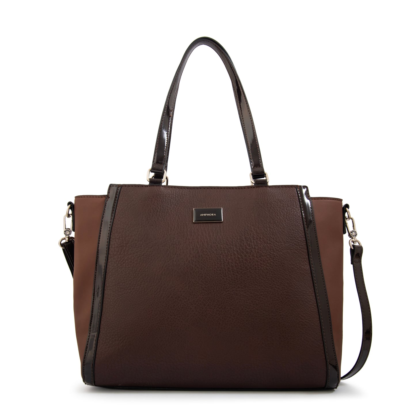 CARTERA PORTA NOTEBOOK 12" RACHEL MARRÓN