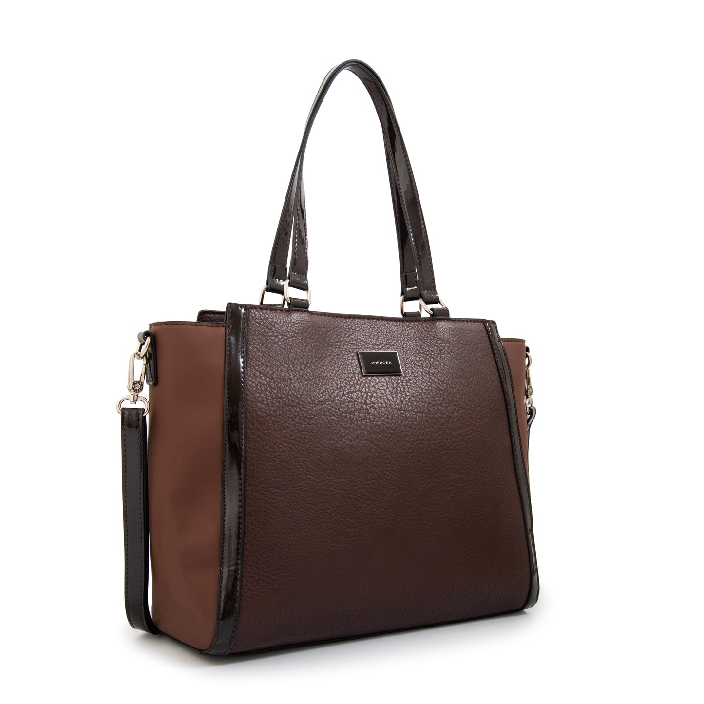 CARTERA PORTA NOTEBOOK 12" RACHEL MARRÓN